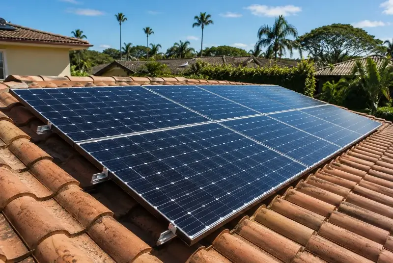 Installation de panneaux solaires à Cucuron