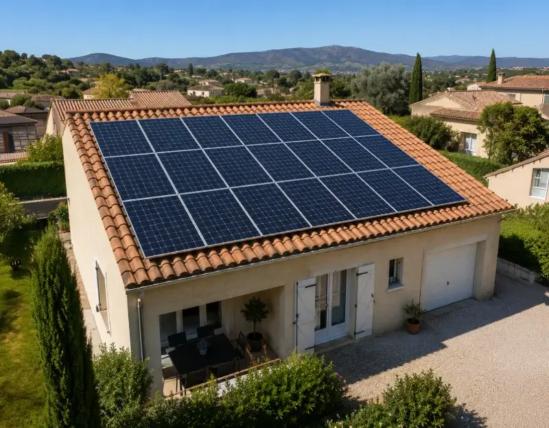 Prime à l'autoconsommation panneaux solaires Cucuron — aide financière de l'État